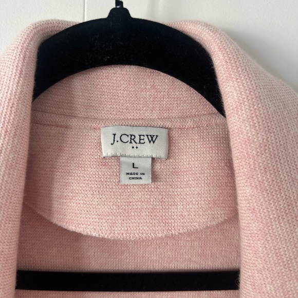 NWOT J.Crew Ella Open Front Long Sweater Blazer Jacket Pink Longline Cardigan - Picture 3 of 6